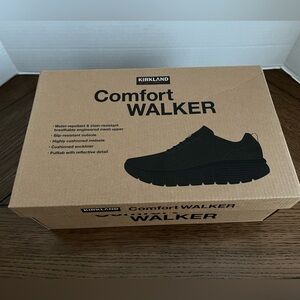 Kirkland Signature Men's Sneakers Comfort Walker Black NEW . Size 10
